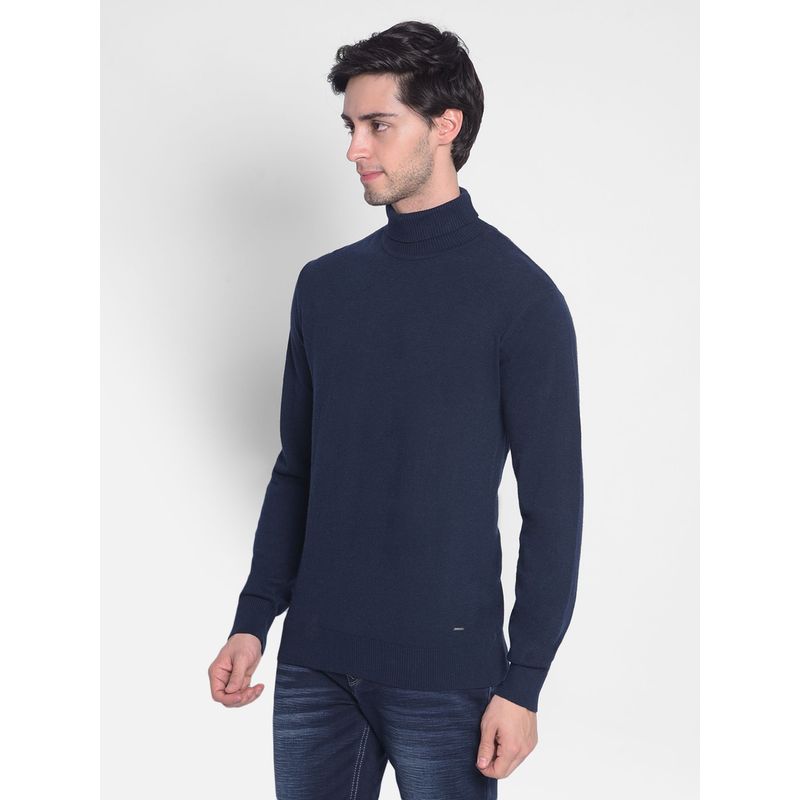 CRIMSOUNE CLUB Men's Navy Blue Sweater (XL)