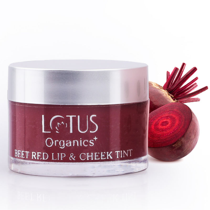 Lotus Organics Lip & Cheek Tint - Beet Red