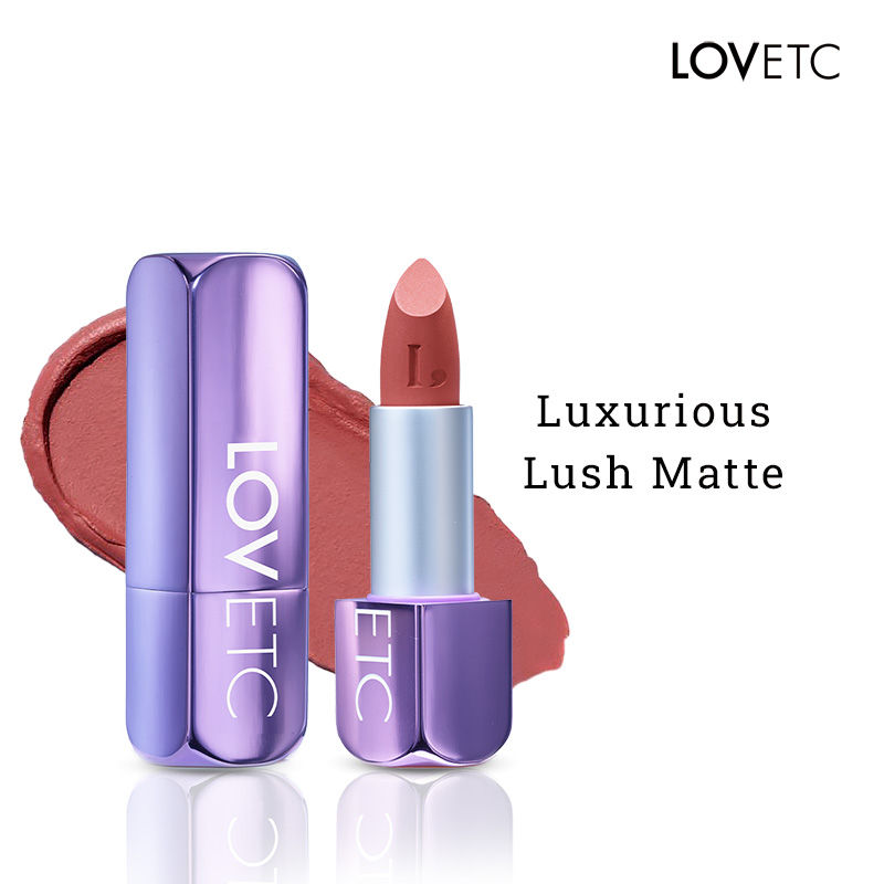 LOVETC Pout, Perfect, Etc High-Definition Matte Lipstick - Bare And Bold