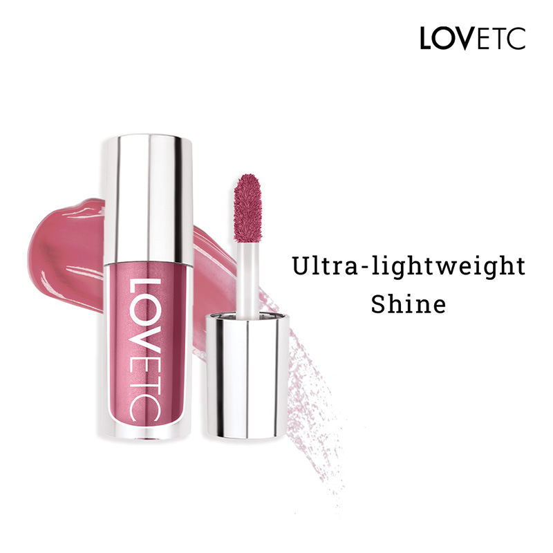 LOVETC Gloss, Glee, Etc High Glaze Lip Gloss - Barely Blushing
