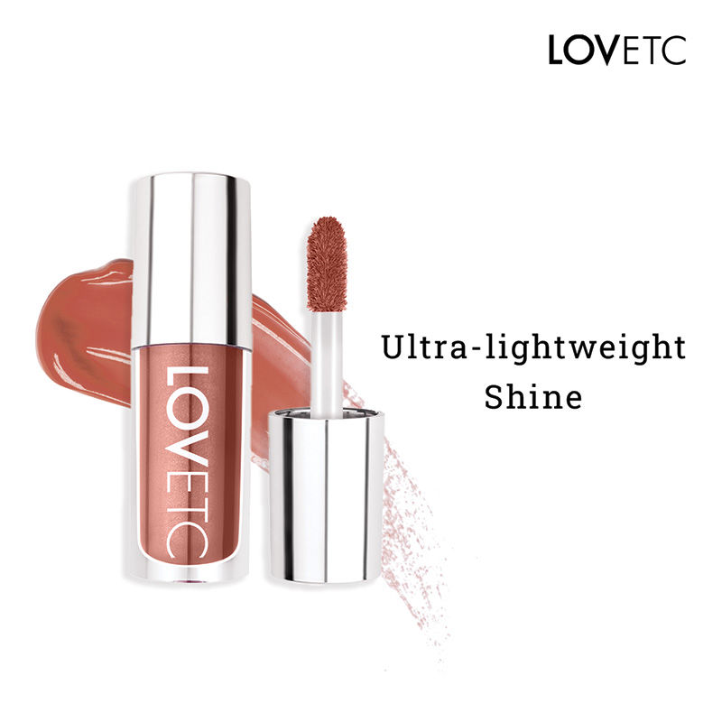 LOVETC Gloss, Glee, Etc High Glaze Lip Gloss - Peach Of Mind
