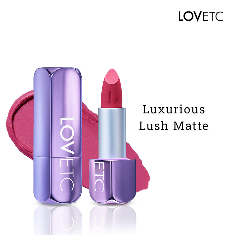 LOVETC Pout, Perfect, Etc High-Definition Matte Lipstick - Passion Project