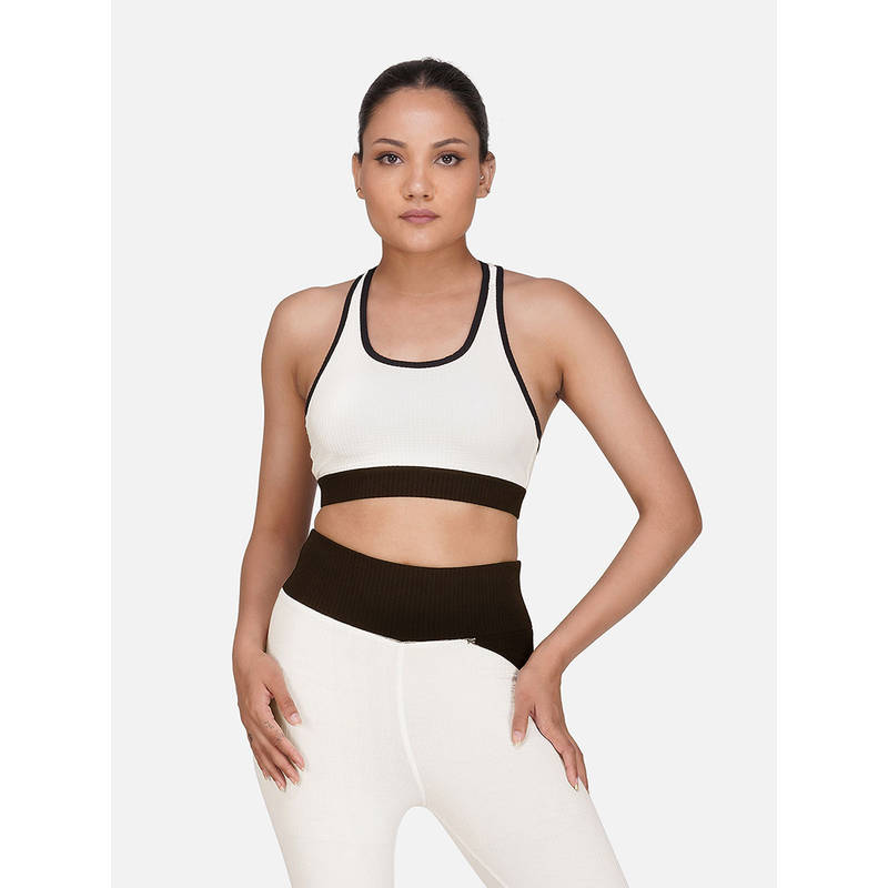 Wear Jukebox Power Flow Sports Bra Women White (S)