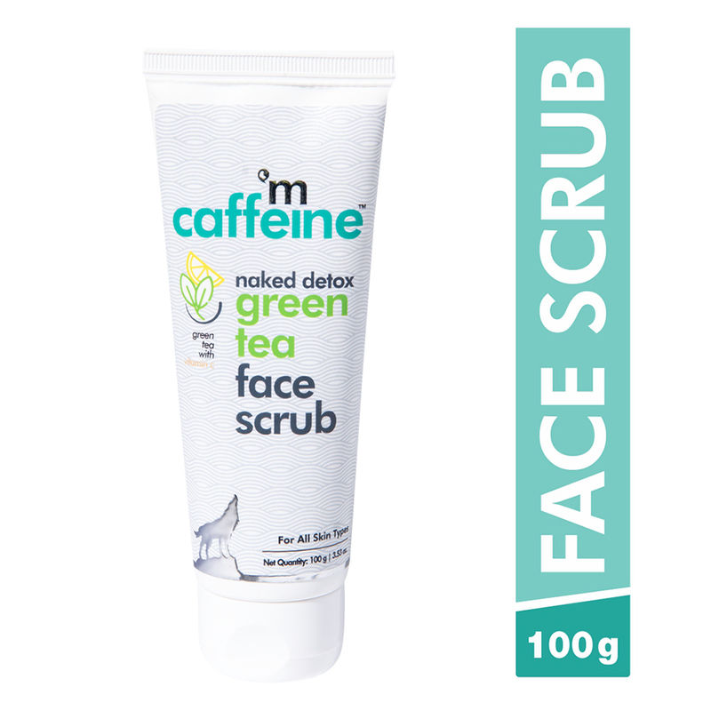 Green tea face scrub sales