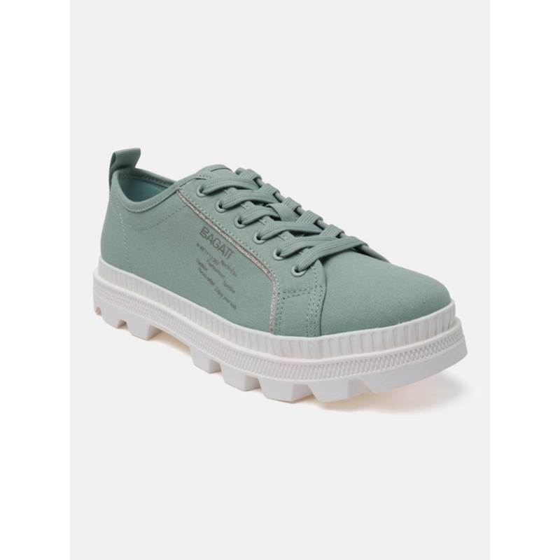 BAGATT Dayla Green Womens Low Top Sneakers (EURO 36)