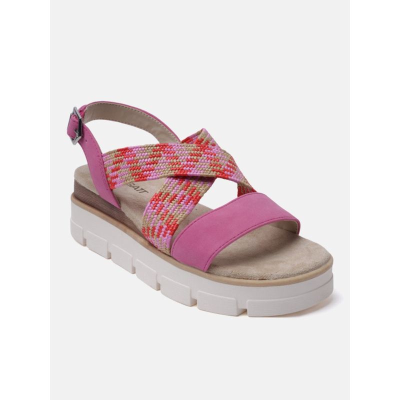 BAGATT Mariella Pink Womens Back Strap Sandals (EURO 39)