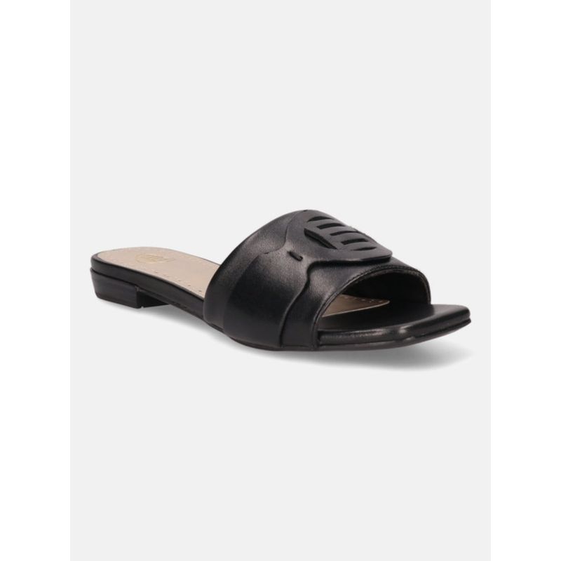 BAGATT Mala Black Leather Womens Flats (EURO 36)