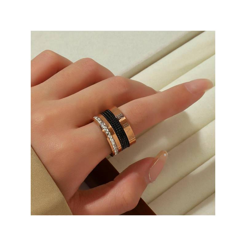 Salty White Nebulas Rose Gold Ring (7)