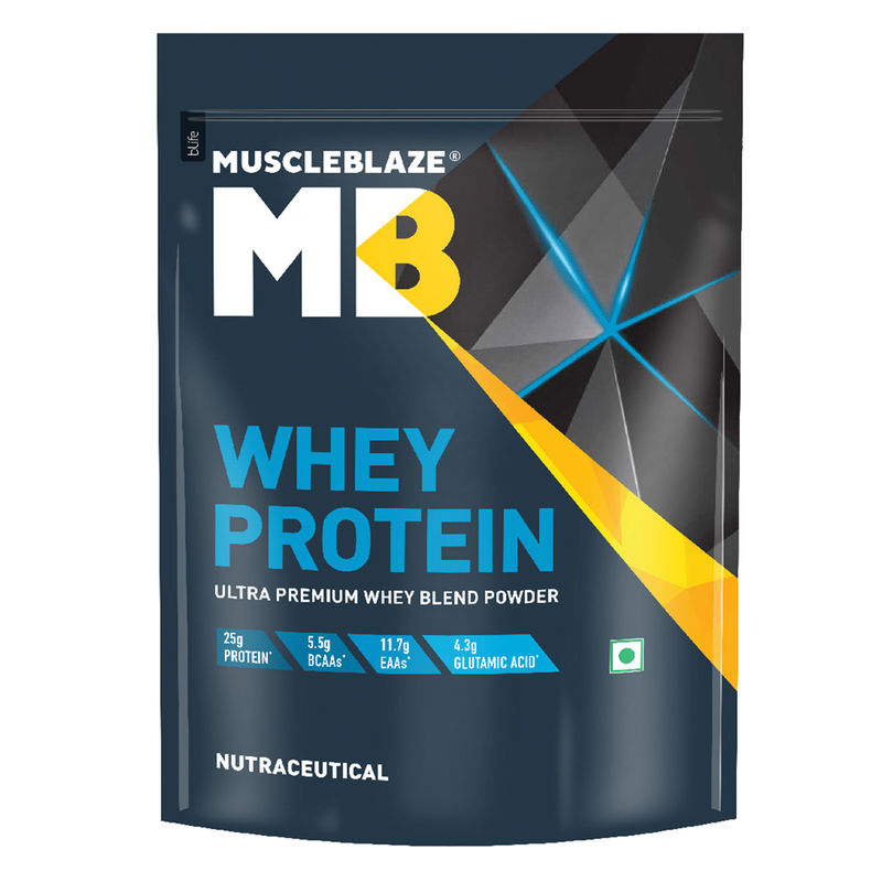 MuscleBlaze Whey Protein - Ultra Premium Whey Blend - Cafe Mocha