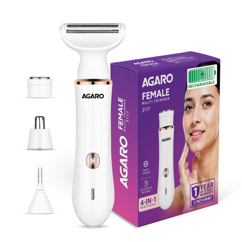Female Multi Trimmer Facial Hair Removal Machine — Flash AI Score 91/100