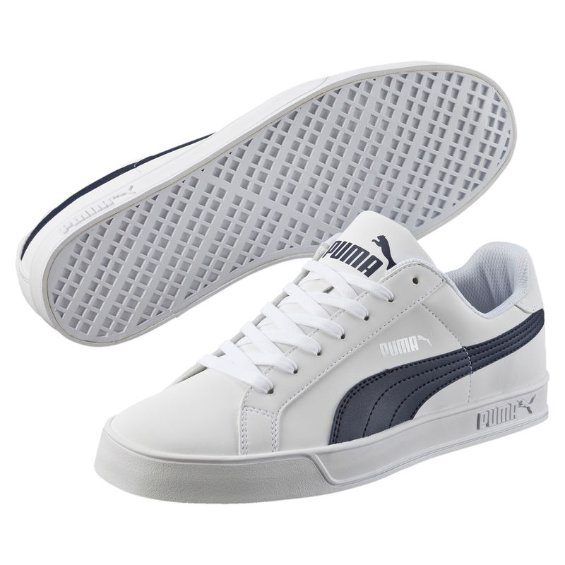 PUMA White Sneakers | Unboxing PUMA Smash Vulc V3 Lo Sneakers | - YouTube