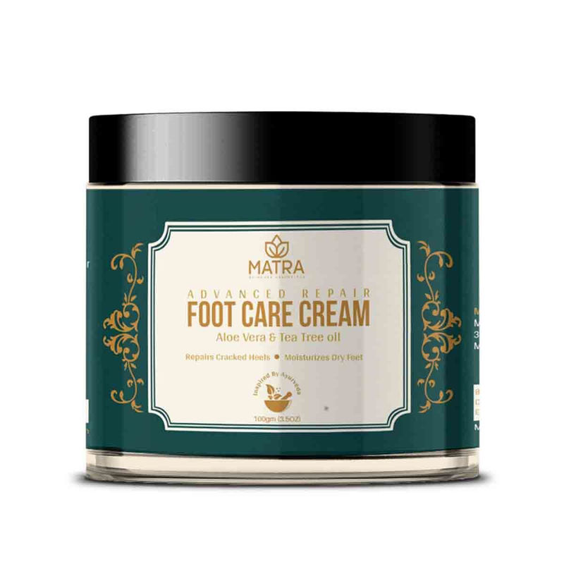 Buy Matra Foot Cream For Cracked Heels & Dry Feet With Aloe Vera & Tea