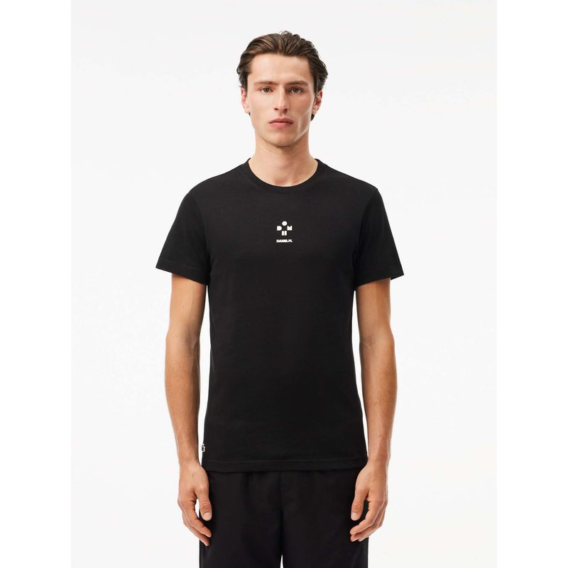 Lacoste Tennis x Daniil Medvedev Ultra Dry T-Shirt- Black (S)