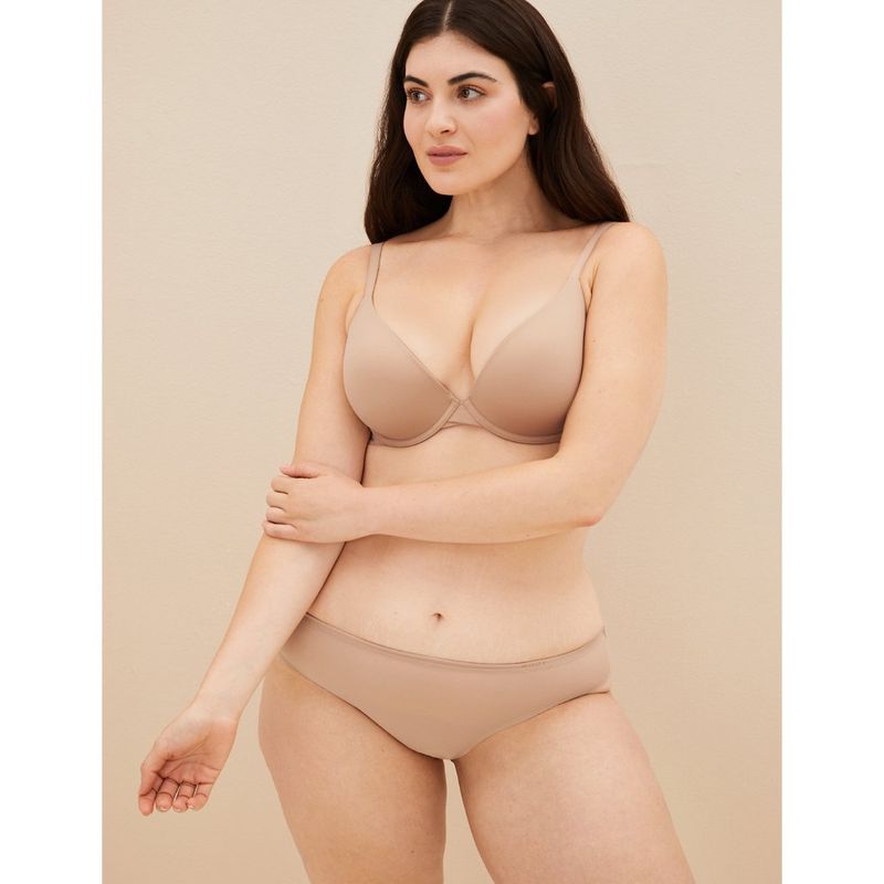 Marks & Spencer Body Soft Wired Plunge Bra - Nude (36DD)