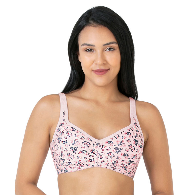 Amante Cool Contour Non Padded Wirefree Bra - Pink (38D)