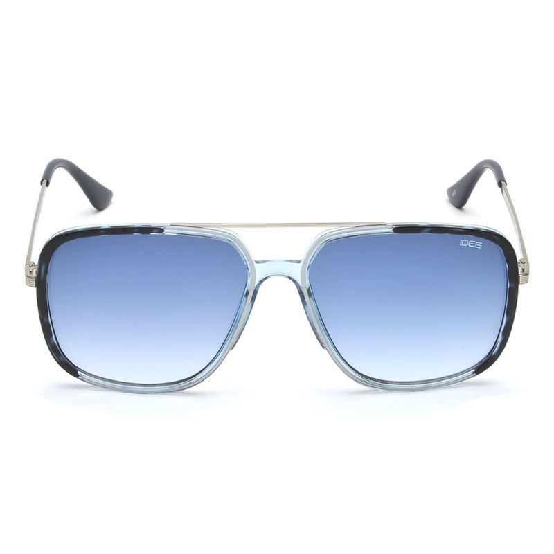 Buy IDEE Metal-TR Full Frame IDEE-S2719-C4P Black Rectangle Big Men  Sunglasses