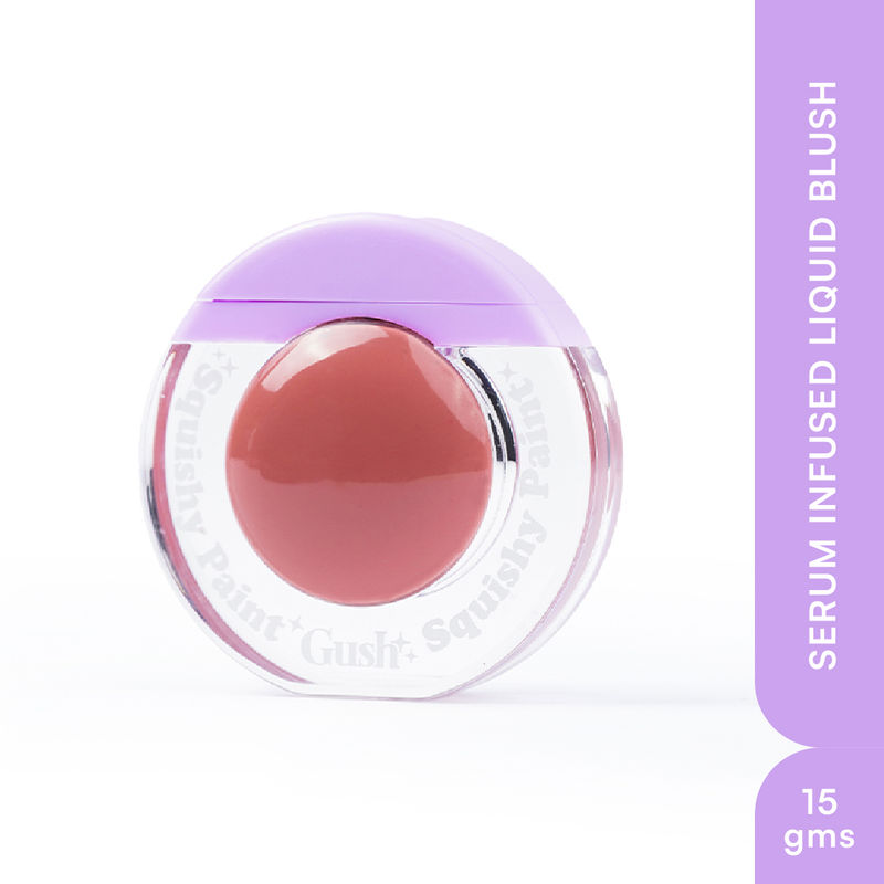 Gush Beauty Squishy Blush With Niacinamide Lightweight - Soft Rose