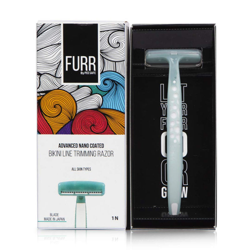 FURR Reusable Bikini Line Trimming Razor For Painless And Rash-Free Hair Removal (1pc)