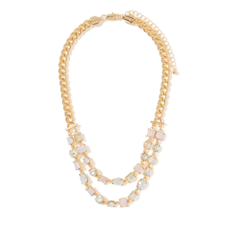 Buy Forever New Signature Isabelle Multi Stone Layered Necklace Online