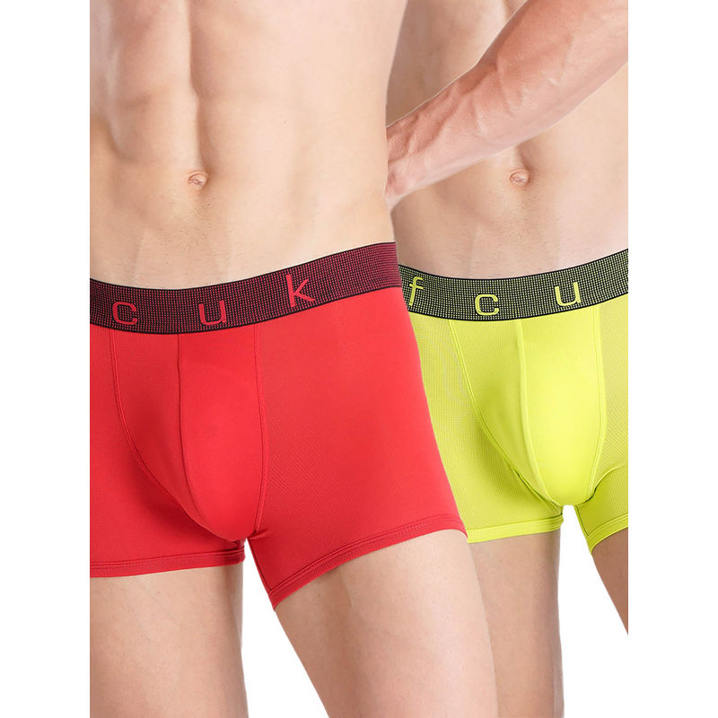 FCUK Flo Gust On Mesh Trunks (Pack of 2) (S)