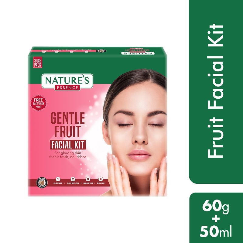 Buy Natures Essence Gentle Fruit Facial Kit, For 3 Uses Online
