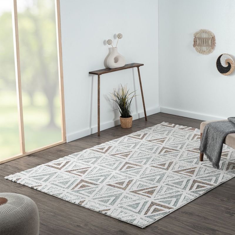 OBSESSIONS Antistatic Polypropylene Machine Made Carpet , Grey Buy