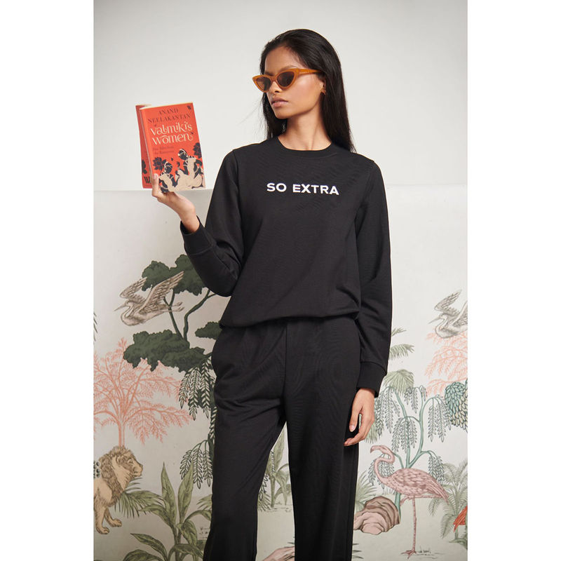 NeceSera So Extra Bamboo Terry Sweatshirt (XL)
