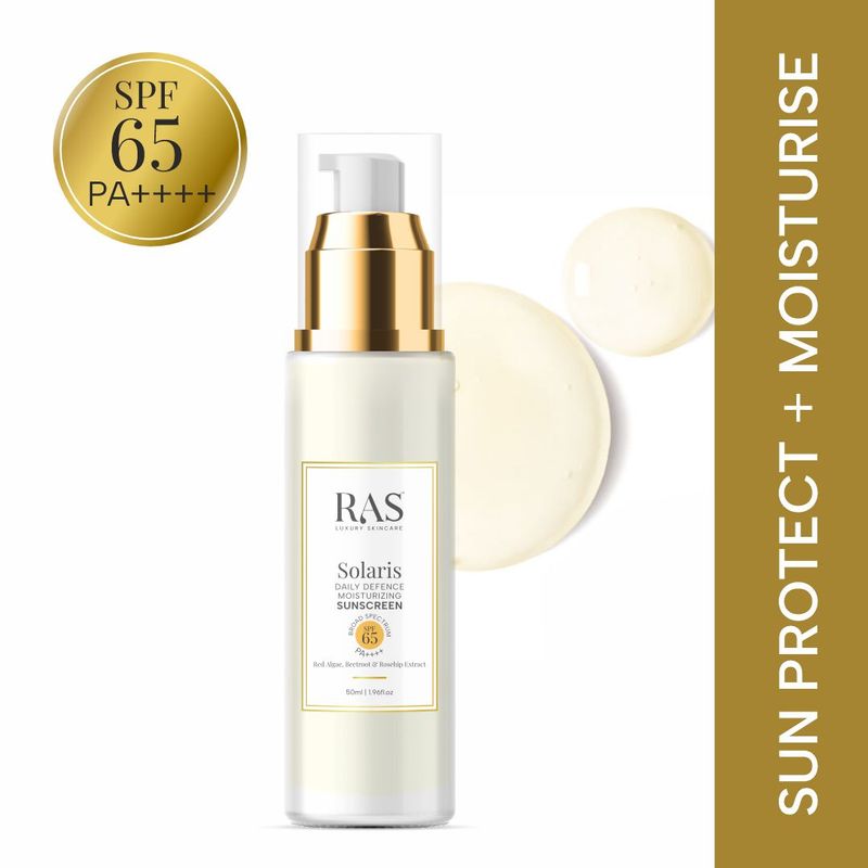RAS Luxury Oils Solaris Daily Defence Mineral Sunscreen SPF 50 Pa+++