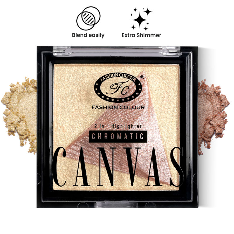 FASHION COLOUR Chromatic Canvas 2 In 1 Highlighter - Shade 02