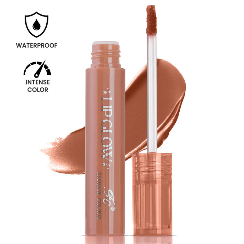 FASHION COLOUR Pretty Lip Glow Liquid Lipstick - Toffee