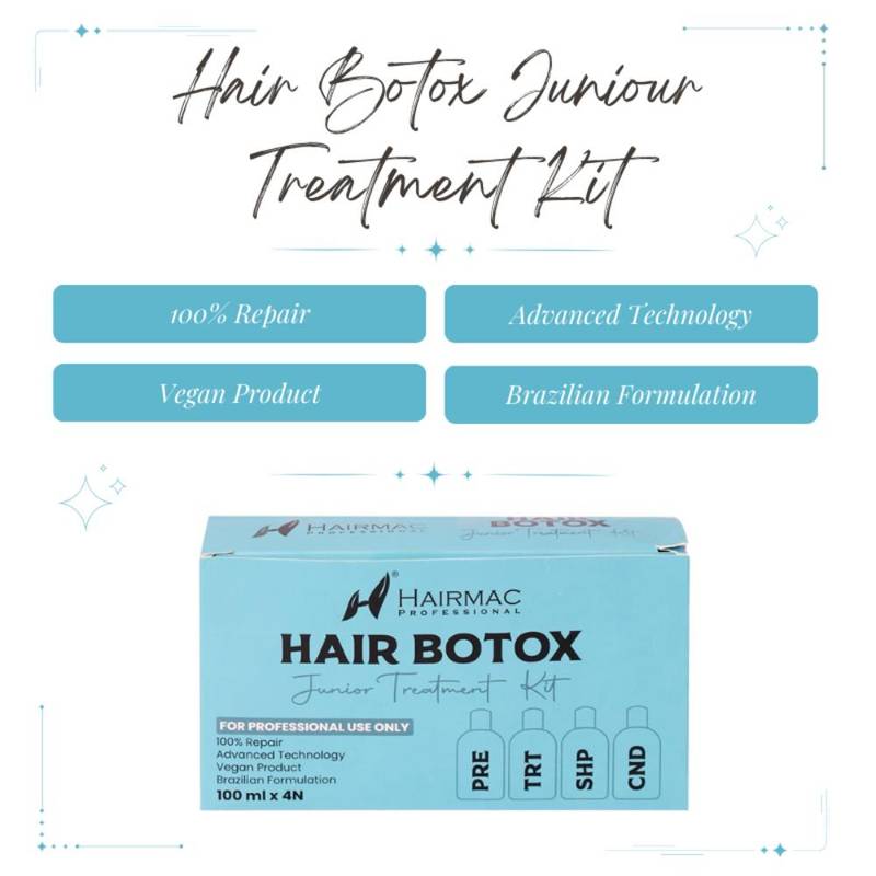 Buy Hairmac Professional Hair Botox Junior Treatment Kit Online