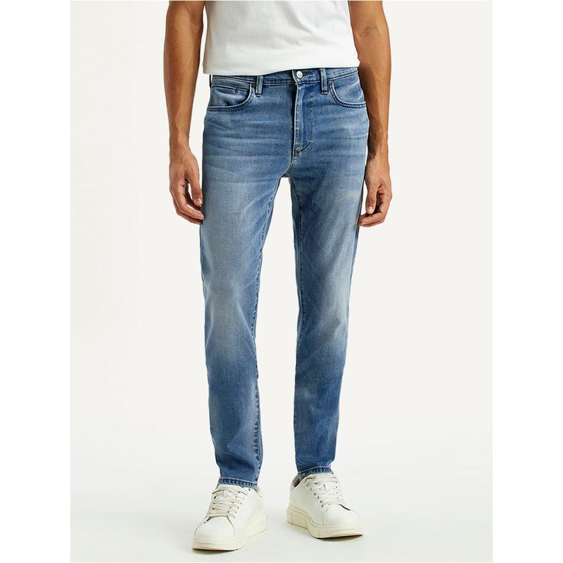 Levi's Men'S 512 Mid Indigo Slim Tapered Fit Mid Rise Jeans (28)