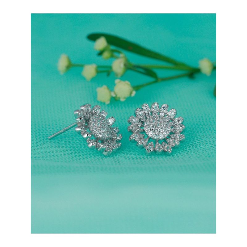 GIVA Sterling Silver Ivory Glow Earrings for womens and Girls Buy GIVA