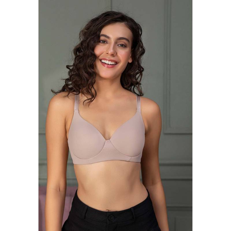 Chelvet Medium Coverage Non-Wired Everyday Comfort Bra (34D)