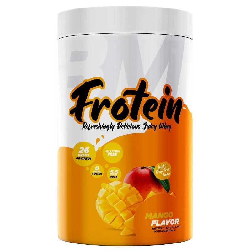 Big Muscles Frotein Refreshing Hydrolysed Whey Protein Isolate - Mango