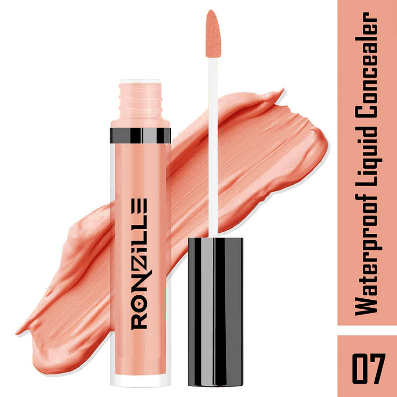 Ronzille Hd Finish Full Coverage Liquid Concealer - Corrector Orange 05