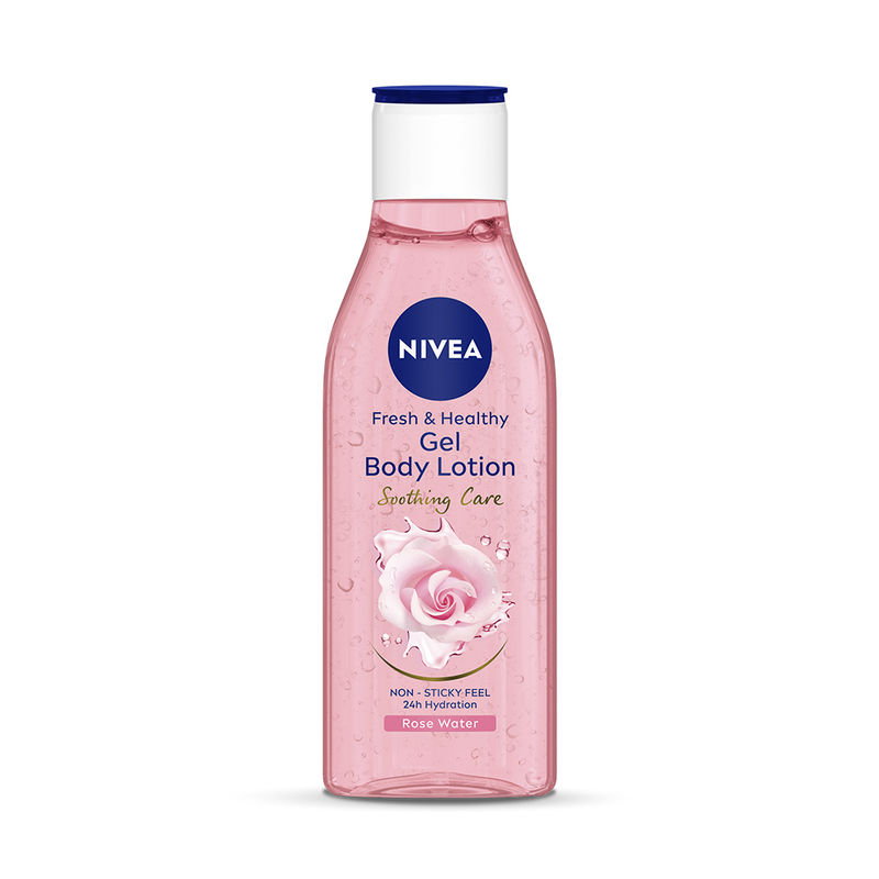 Buy NIVEA Rose Water Gel Body Lotion Non Sticky Feel, 24 Hours