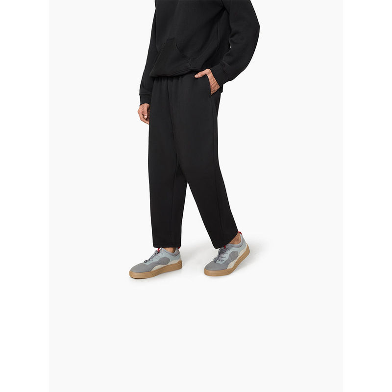 Ludic Life Mens Solid Core Black Track Pant (32-34)