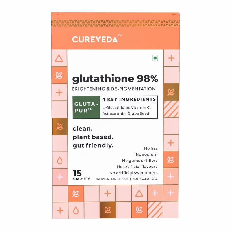 glutathione 98 Cureveda 98% Skin Brightening Sachets Diameter:5.0mm We offer a private women's preconception