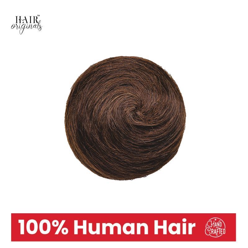 HairOriginals Donut Bun - Natural Brown
