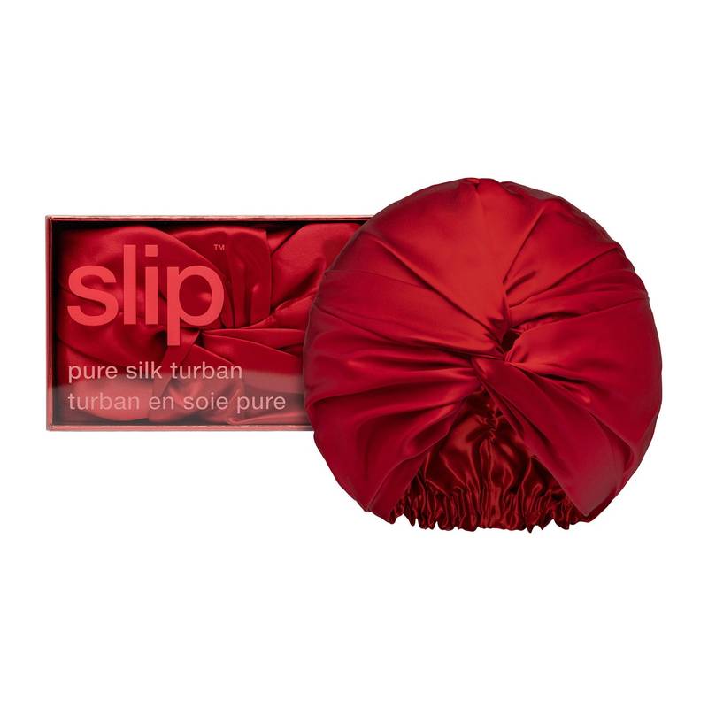 Slip Turban - Scarlet