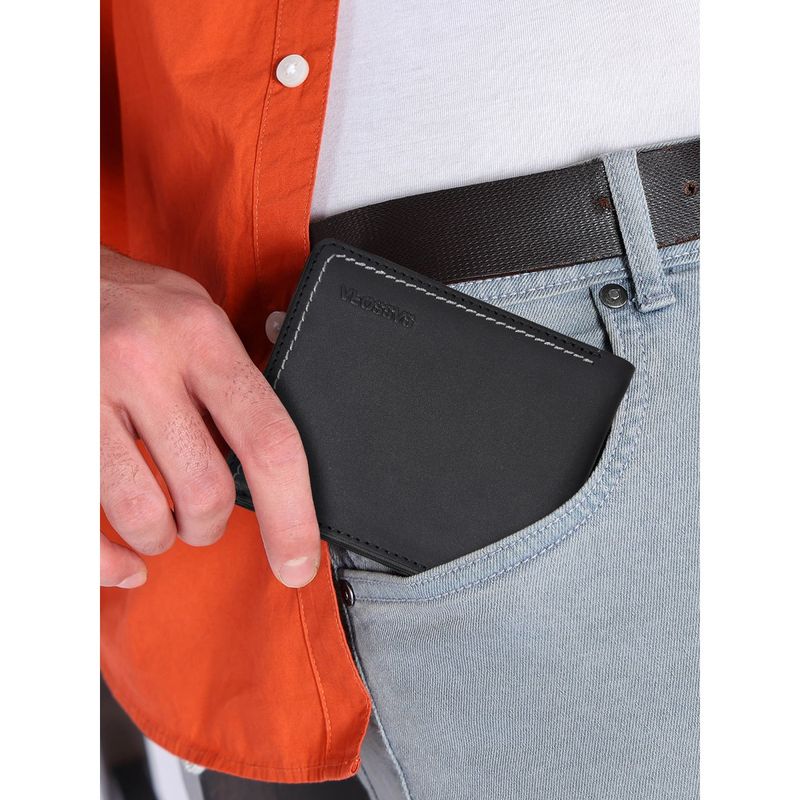 Buy Sassora Premium Leather Men's Pocket Friendly Bifold Rfid