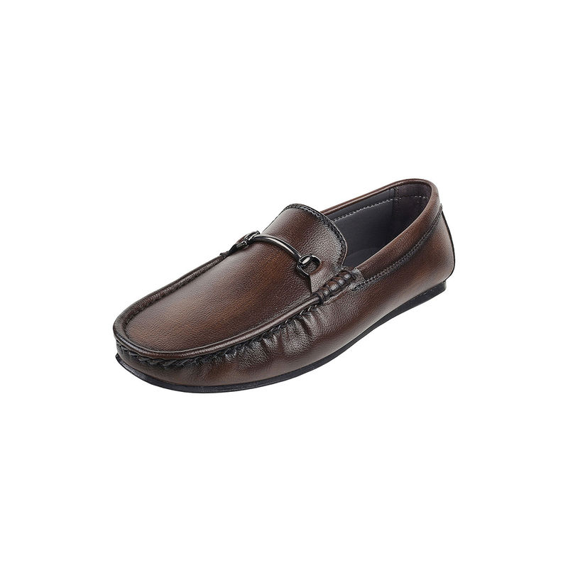 Mochi Brown TPR Loafers (EURO 43)