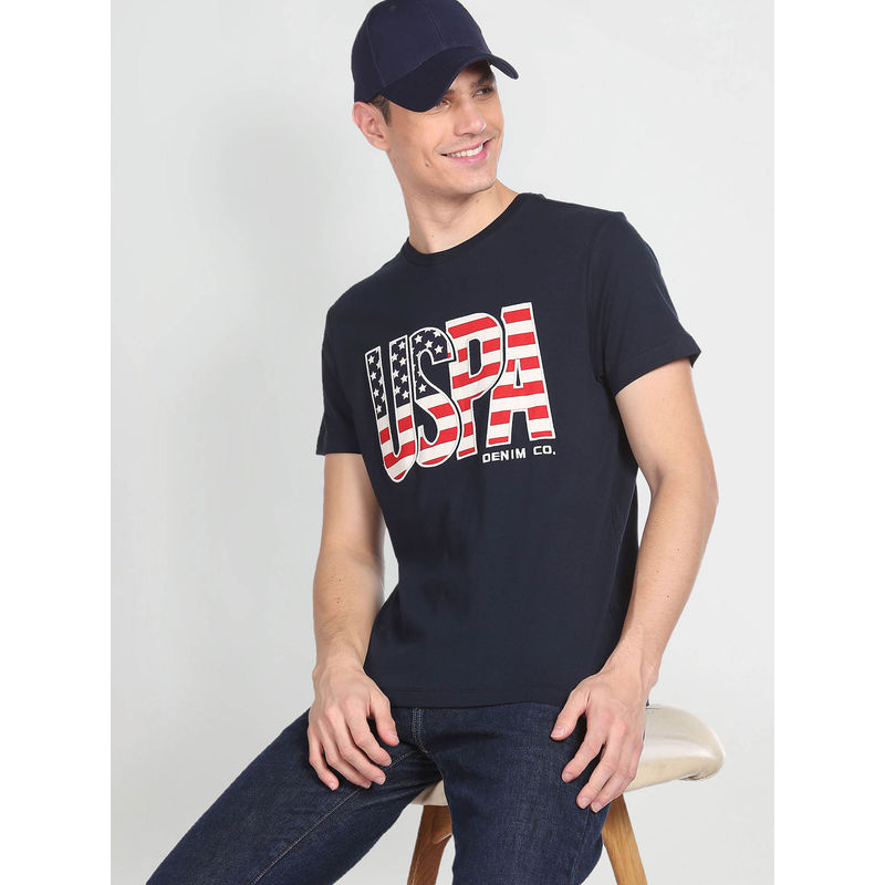 U.S. Polo Assn. Denim Co. Crew Neck Cotton T-Shirt (S)