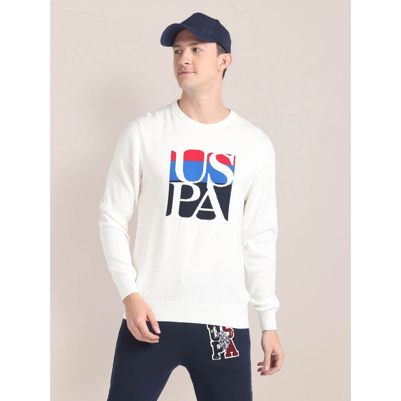 U.S. POLO ASSN. Knit Logo Cotton Sweater (2XL)