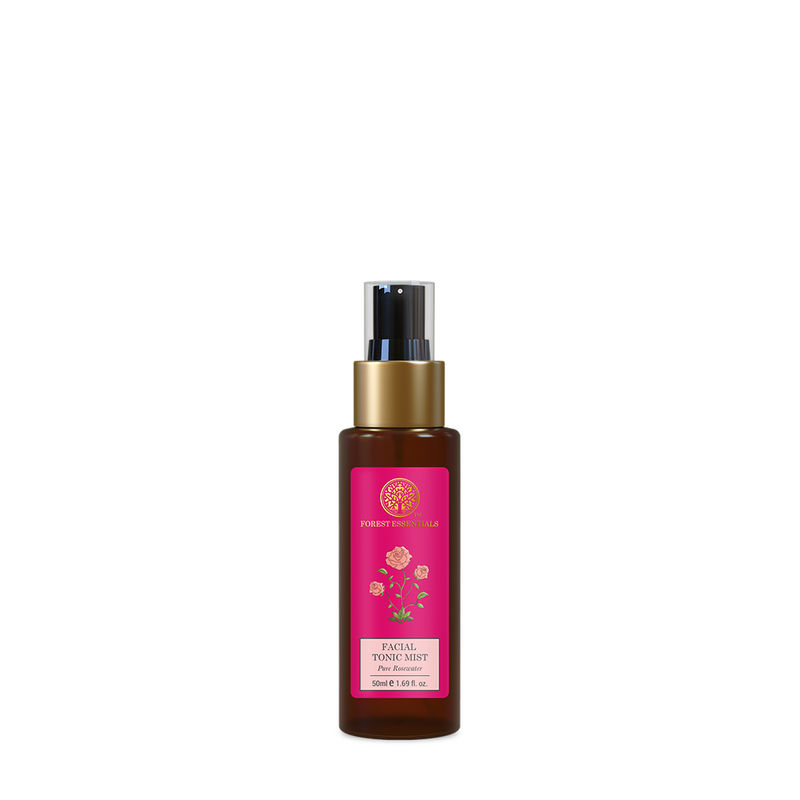 Forest Essentials Facial Tonic Mist Pure Rosewater (Travel Mini)