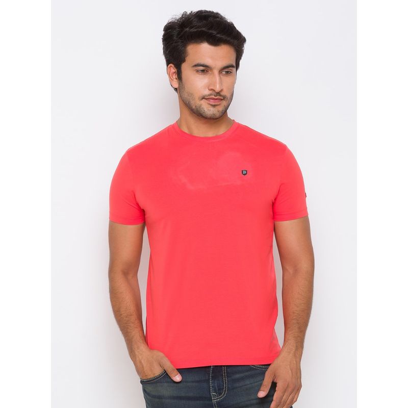 Being Human Men Solid Red T-Shirt: Buy Being Human Men Solid Red T ...