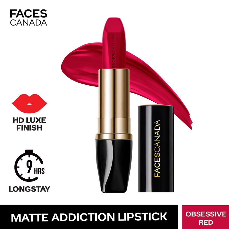 Faces Canada Matte Addiction Lipstick - Obsessive Red 07