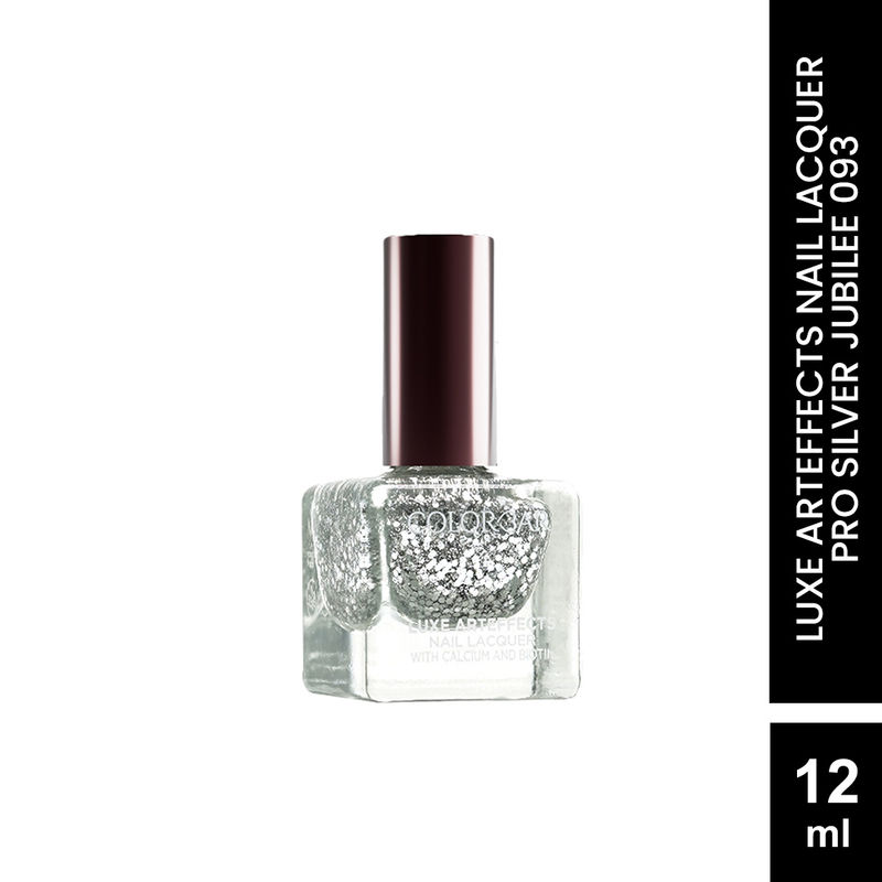 Colorbar Luxe Arteffects Nail Lacquer - Pro Silver Jubilee - 93
