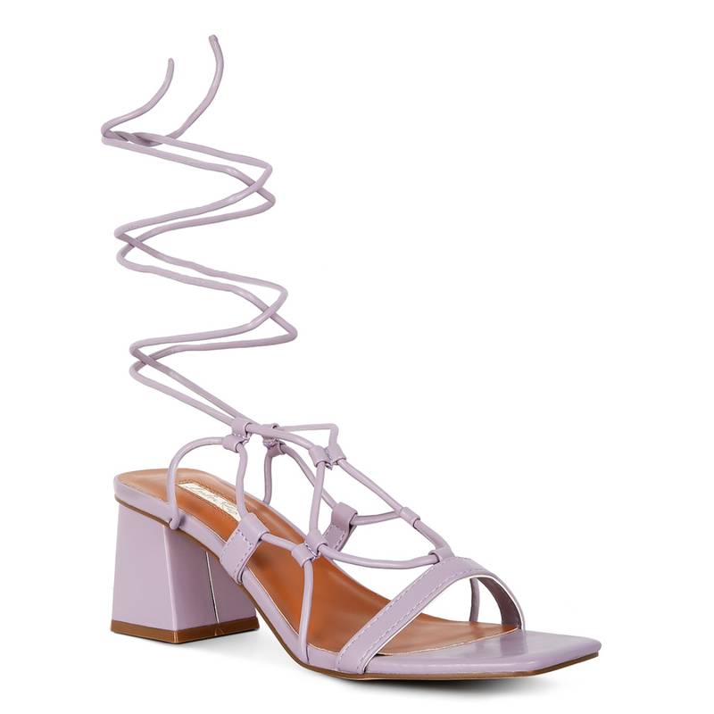 London Rag Solid Purple Heels (EURO 37)